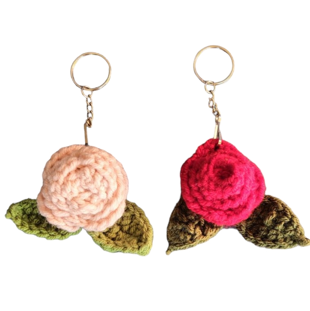 Rose Keychain